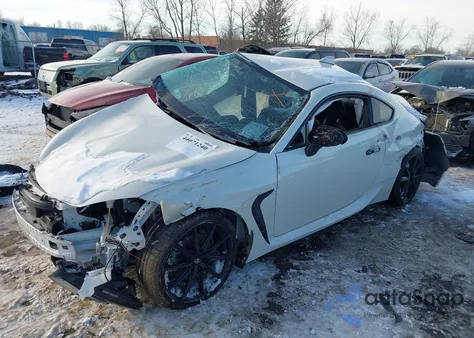 2024 Toyota Gr86 Premium from USA, damaged, VIN JF1ZNBE15R8755526